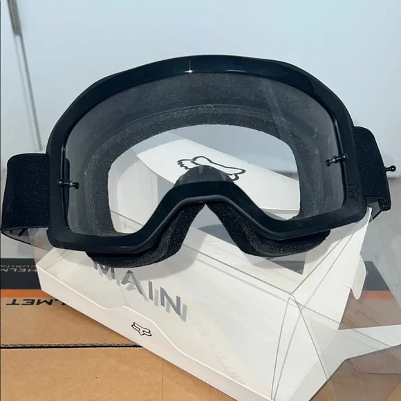 Fox Racing Black Goggles - Picture 2 of 4